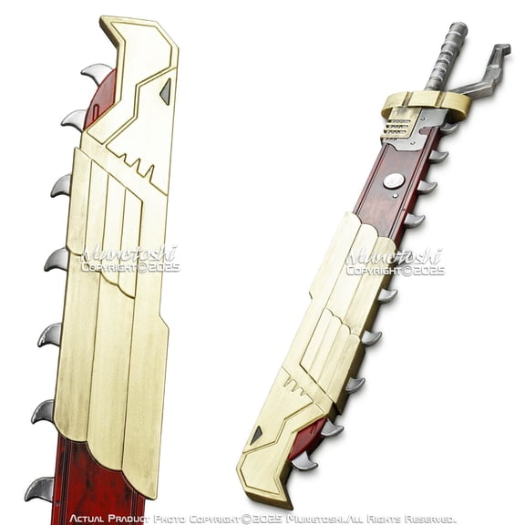 Munetoshi Foam 39.5" Saw Iron Warrior Chain Cosplay Sword 40k Hammer Space Marine Angel
