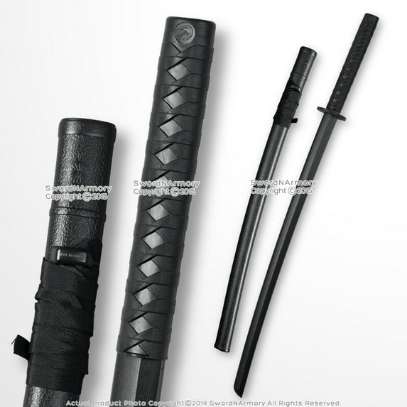 Munetoshi 39" Polypropylene Bokken Bokuto Practice Training Samurai Katana Sword with Scabbard