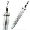 thumbnail image 1 of Munetoshi 40” Foam Colossal Great Sword Elden Fantasy Ring Medieval Knight Cosplay Costume, 1 of 9