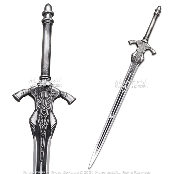 Munetoshi 40" Foam Wolf Knight Greatsword Souls Anime Replica Game Cosplay Costume Prop