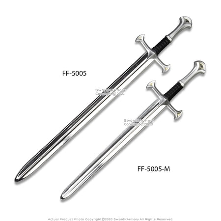 Munetoshi 42" Foam Kingly Anime Elven Medieval Knight Sword Costume Cosplay Role Play