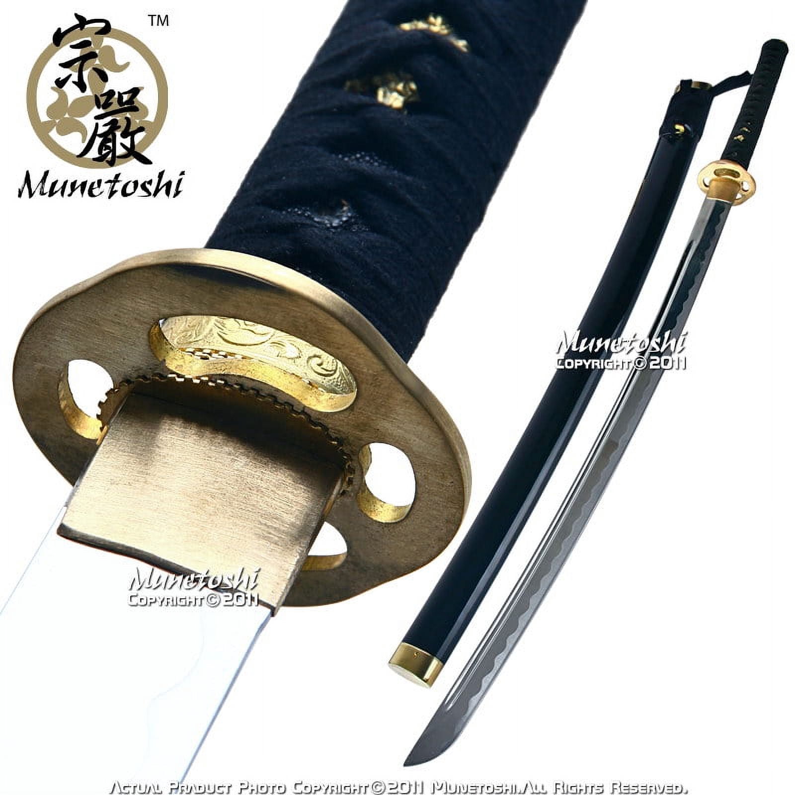 Munetoshi Aluminum Alloy Training Iaito Iaido Practice Katana Korean Sword Unsharpened