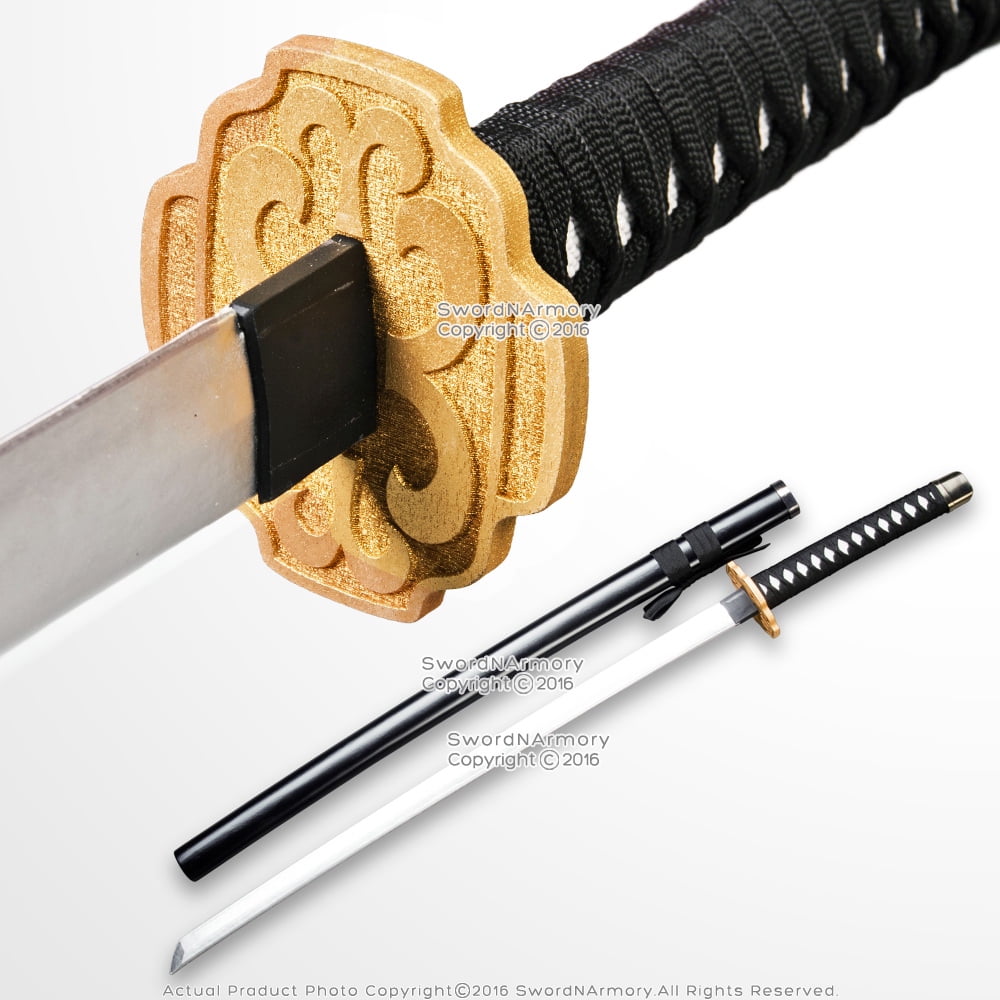 Munetoshi FOAM Fantasy Anime Samurai Katana Toy Sword Scabbard LARP BRN Costumes Cosplay Halloween Christmas Gift Occasions