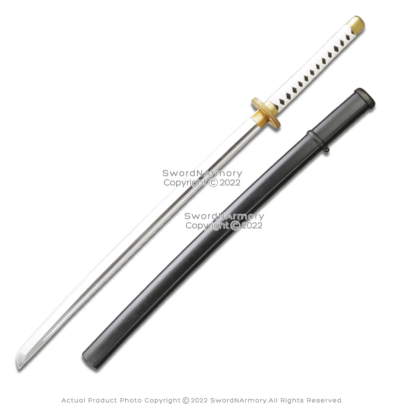 Munetoshi Inosuke Foam Sword With Scabbard - Demon Slayer Cosplay, 41" Long, Anime Prop For Halloween & Costumes