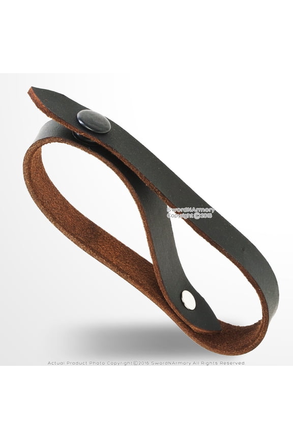 Munetoshi Leather Tankard Strap Medieval Hand Made Mug Strap Frog Renaissance Faire LARP