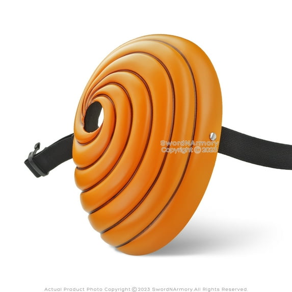 Munetoshi Ninja Obito Uchiha Mask Akatsuki Shinobi Tobi Anime Manga Cosplay Costume Prop