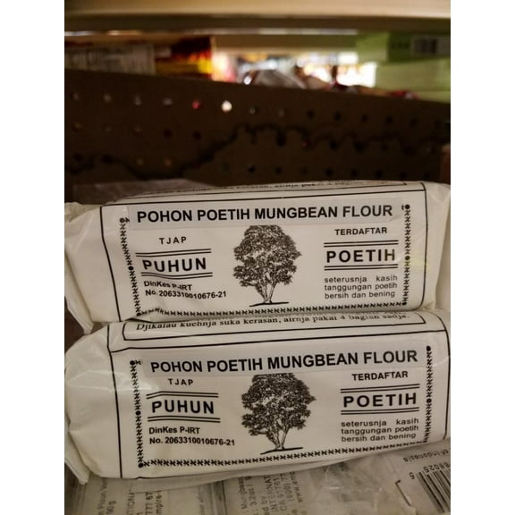 Mung Bean Flour / Hunkwe Flour  Tree Brand (Cap Pohon)  5 Pack x 90g | Traditional Asian Dessert Starch