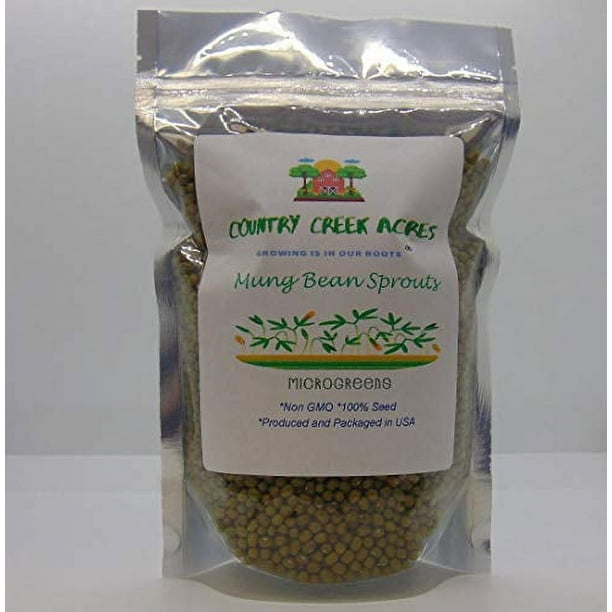 Mung Bean Sprouting Seedc 2 Oz Country Creek Brand Dried Mung