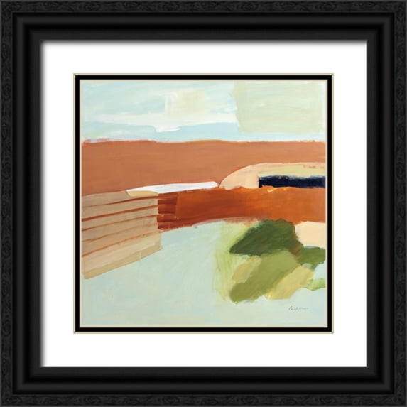 Munger, Pamela 12x12 Black Ornate Wood Framed with Double Matting Museum Art Print Titled - Secrets in the Desert