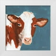 thumbnail image 1 of Munger, Pamela 12x12 White Modern Wood Framed Museum Art Print Titled - Rusty Blue, 1 of 4