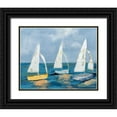 thumbnail image 1 of Munger, Pamela 14x12 Black Ornate Wood Framed with Double Matting Museum Art Print Titled - Sail Away, 1 of 4