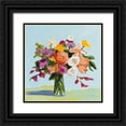 thumbnail image 1 of Munger, Pamela 15x15 Black Ornate Wood Framed with Double Matting Museum Art Print Titled - August Blooms, 1 of 4