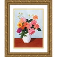 thumbnail image 1 of Munger, Pamela 15x18 Gold Ornate Wood Framed with Double Matting Museum Art Print Titled - Brightness in Bloom, 1 of 4