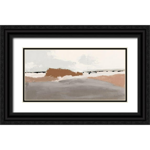Munger, Pamela 18x11 Black Ornate Wood Framed with Double Matting Museum Art Print Titled - Modern Cashmere