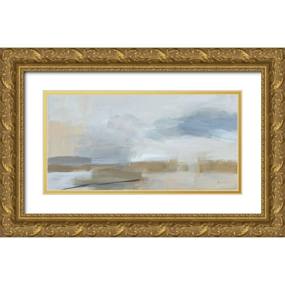 Munger, Pamela 18x11 Gold Ornate Wood Framed with Double Matting Museum Art Print Titled - Sandstorm