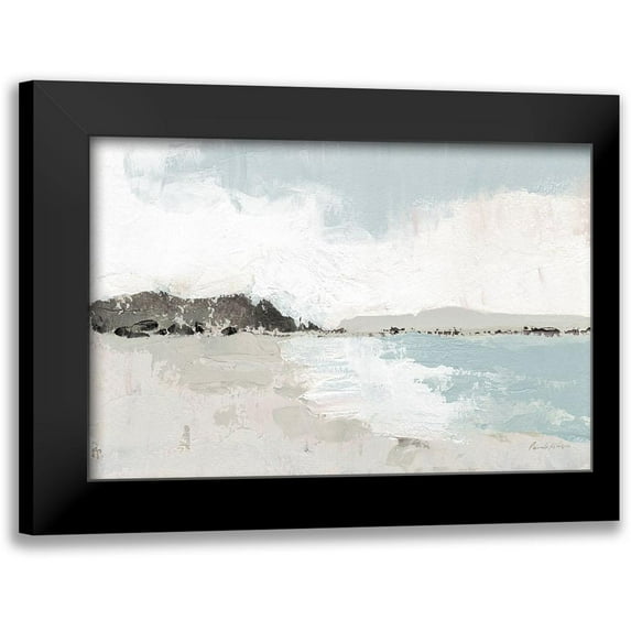 Munger, Pamela 24x17 Black Modern Framed Museum Art Print Titled - Calm Water Neutral