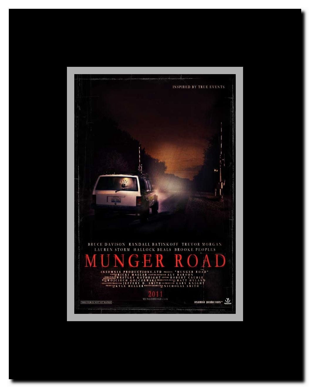Munger Road Framed Movie Poster