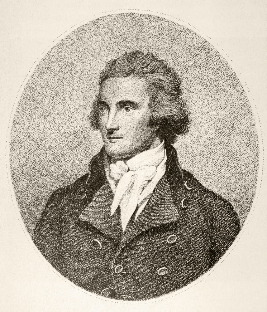 Mungo Park 1771 To 1806 Scottish Explorer Of The African Continent From Afrika Dets Opdagelse Erobring Og Kolonisation Published In Copenhagen 1901 Canvas Art - Ken Welsh Design Pics (26 x 30)