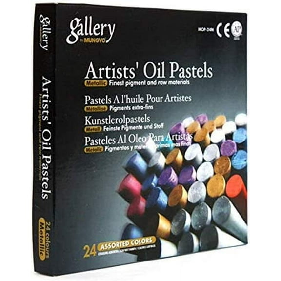 Mungyo Gallery Artist's oil pastels-24 Metallic Color (MOP-24M)