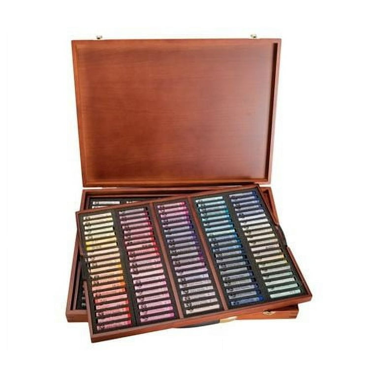 Mungyo Gallery Artists' Soft Oil Pastels - Set of 120, Wooden Box 