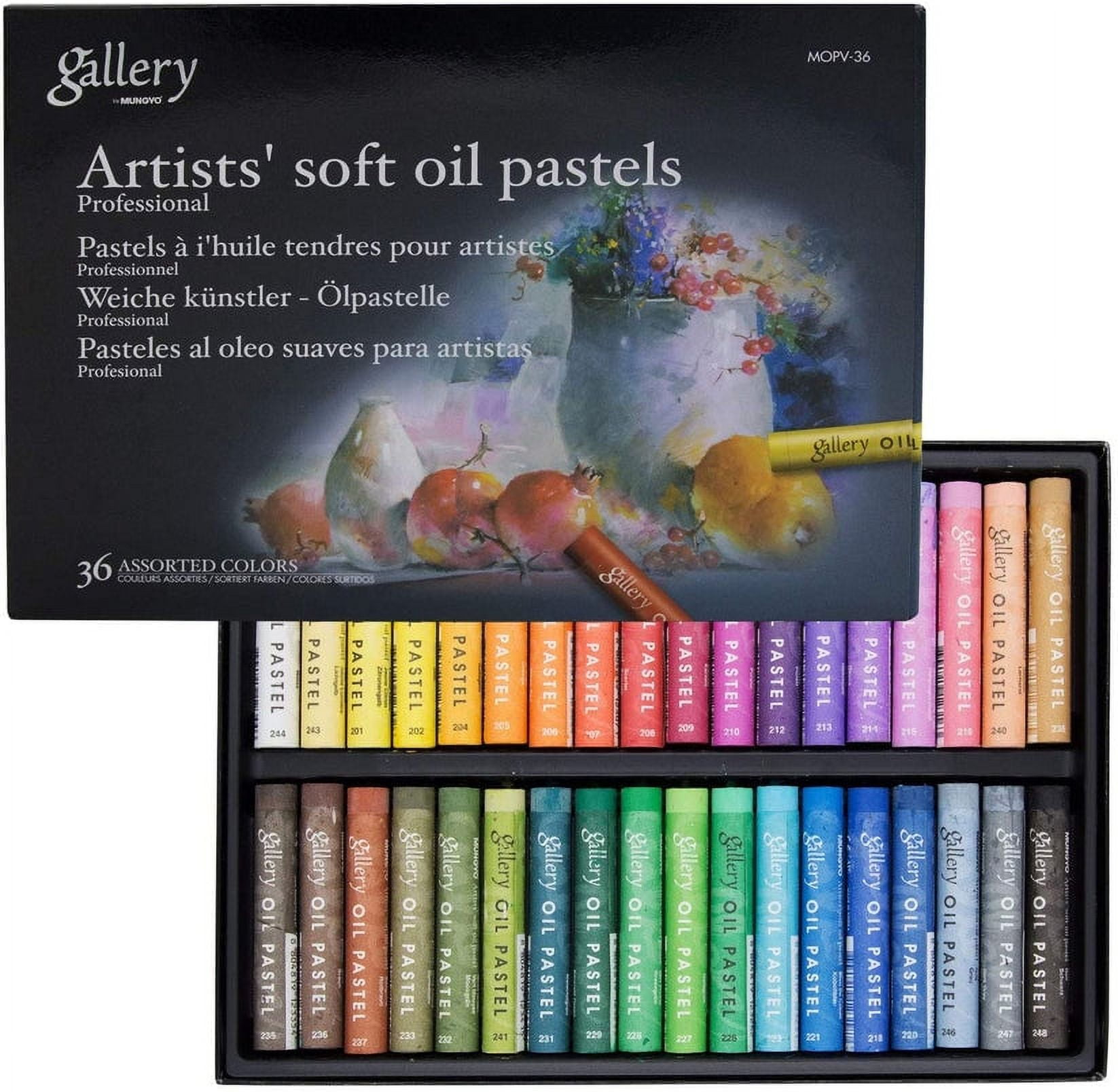 Mungyo Gallery Soft Oil Pastels Set of 24 - Assorted Colors