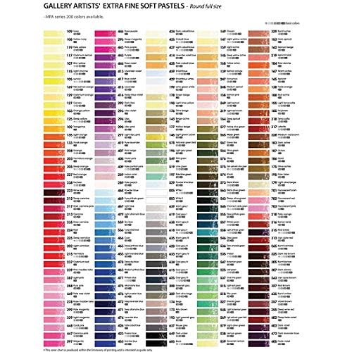 MUNGYO Gallery Handmade Soft Pastels – 30 Assorted Colors In Cardboard Box For Artists