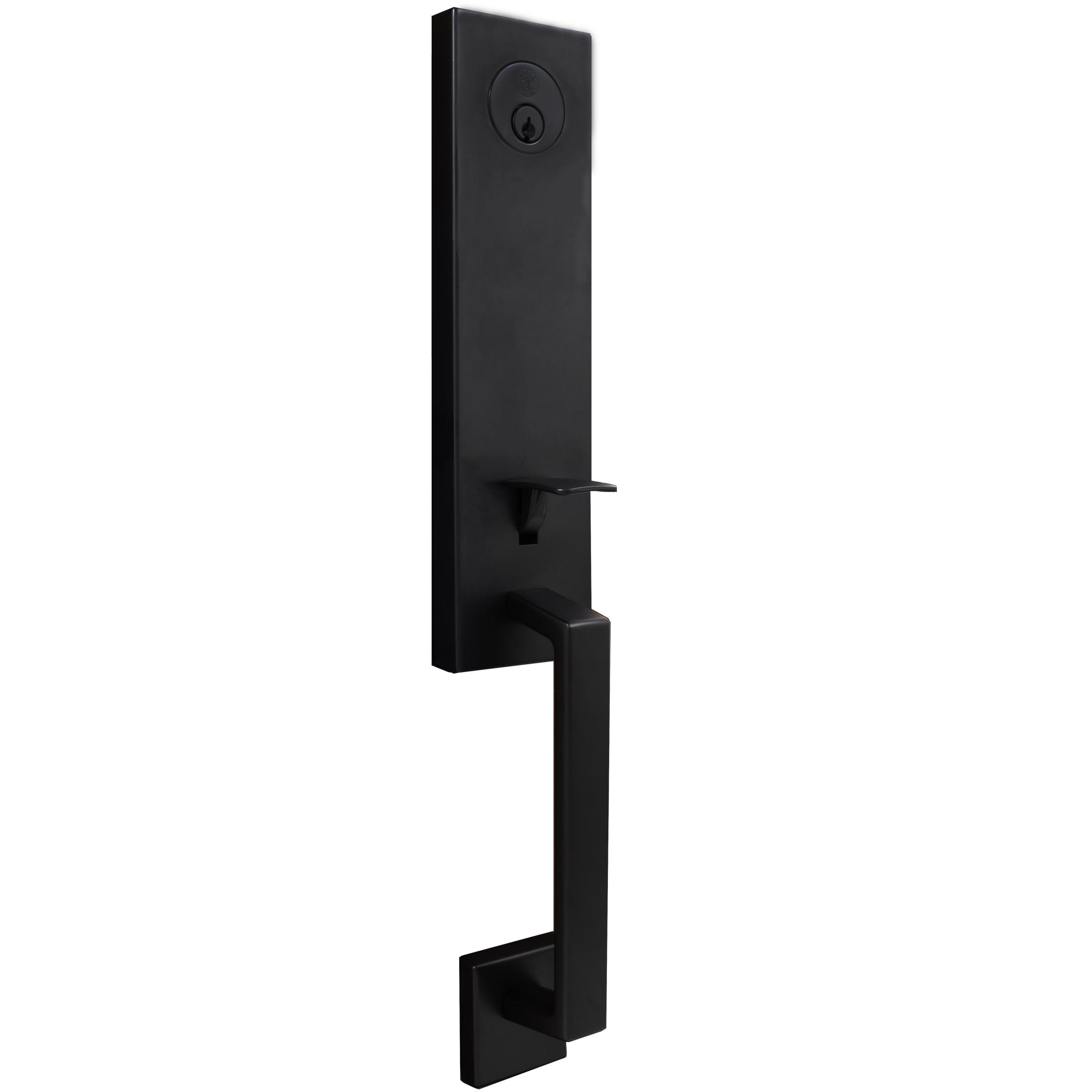 Sc Keyway Munich Handleset, SC Keyway, No Interior Pack Included, Matte Black by ...