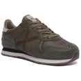 thumbnail image 1 of Munich Massana 382 Men's Lace Up Retro Inspired Trainers In Green Size 10.5, 1 of 6