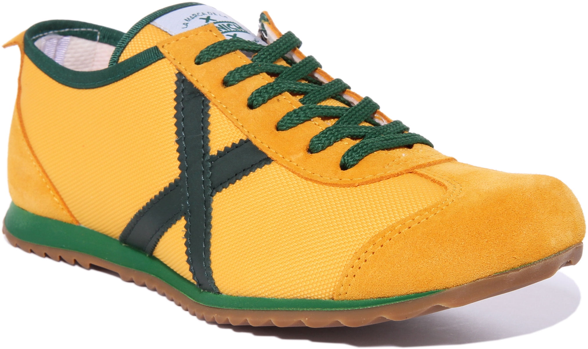 Munich Osaka 508 Men's Lace Up Retro Inspired Slim Trainers In