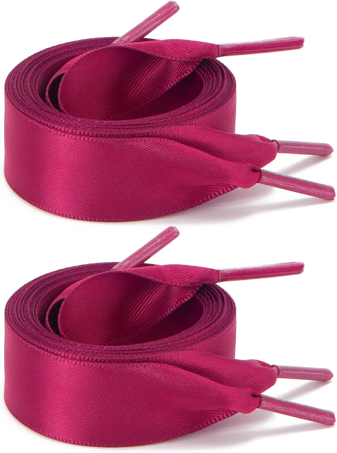 SILK SHOE LACES RED SILK SHOE LACES RED