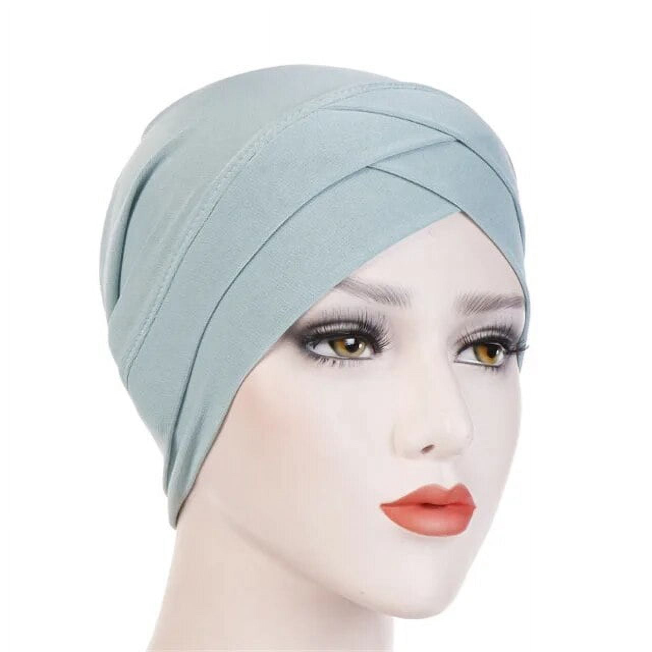 Muslim Scarf Liner 2 Pcs Women's Hijab Undercap - Non Slip Muslim Bonnet Cap For Under Scarf, Adjustable & Breathable Islamic Headscarf Underscarf - Foto 2