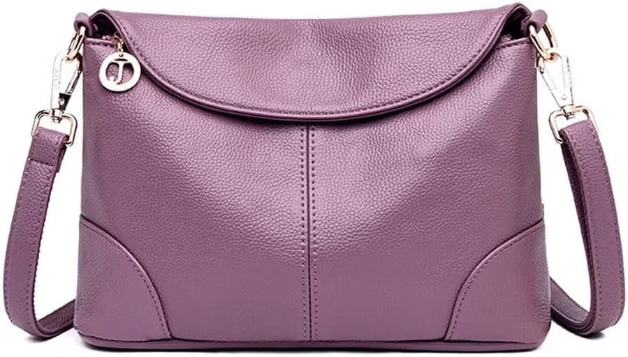 Municipal Crossbody Bag for Women Shoulder Hobo Purse Roomy Leather Handbag Multi Pockets Messenger Satchel