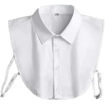 Municipal Fake Collar Shirt Detachable Collar Half Shirt Blouse Dickey Collar for Men Women