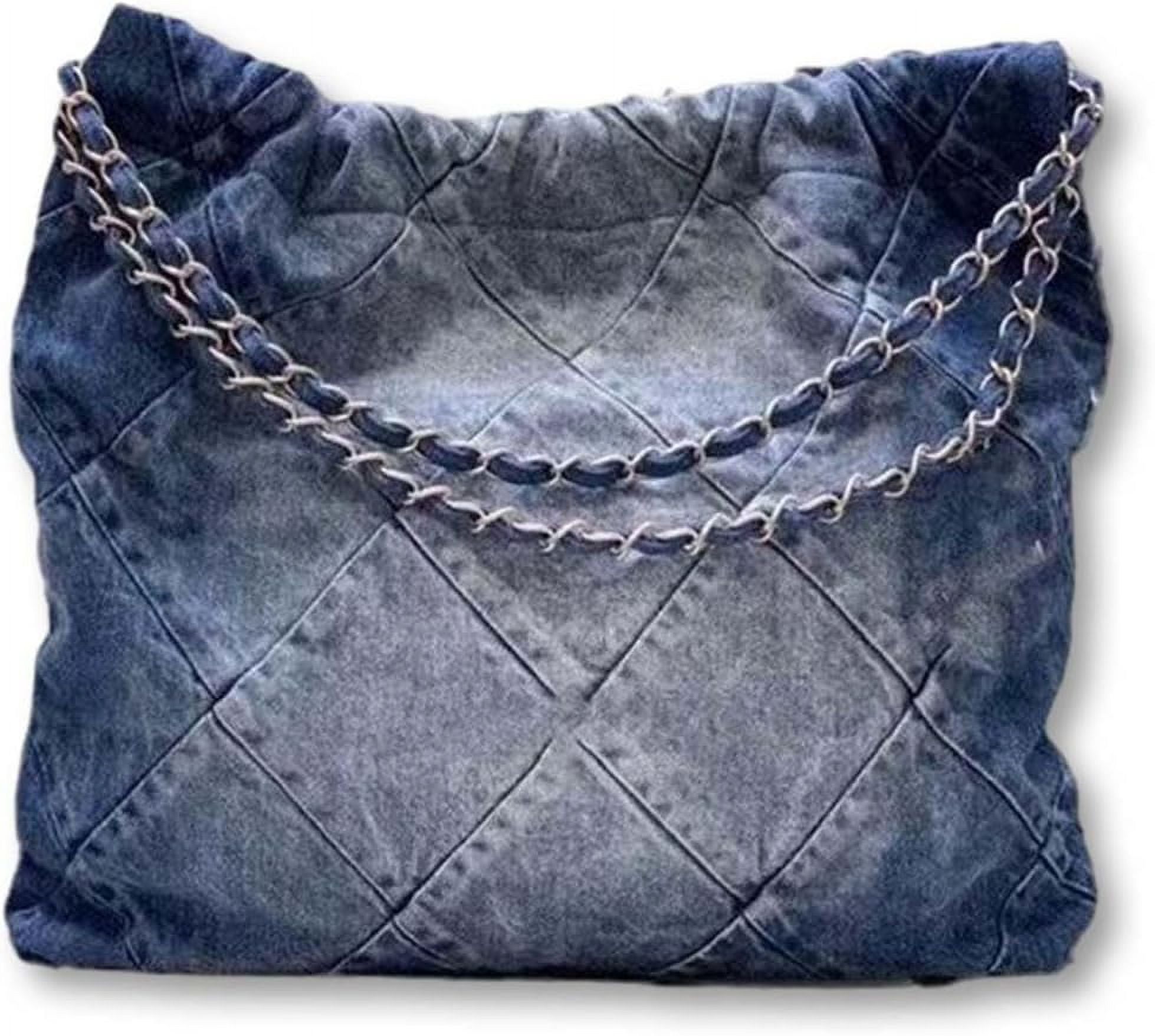 HLSOHJP Fashion Ladies Denim Crossbody Bag Cowboy Crossbody Bags for Women Women Fashion Tote Bag Daily Commuter Shoulder Bags