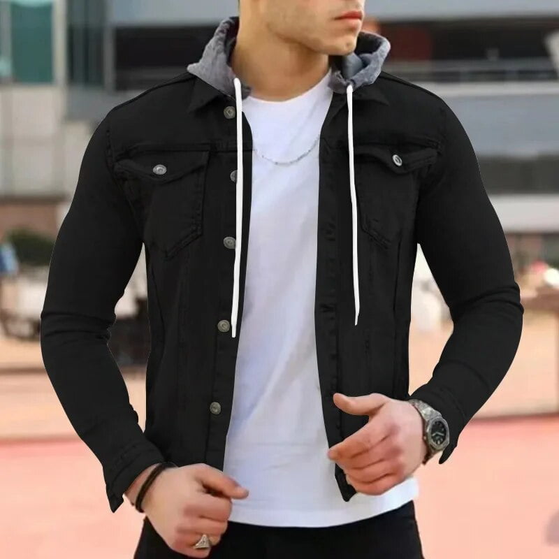 Municipal Fashion Winter Denim Jacket Men Autumn Men's Municipal Fashion Winter Denim Jacket Men Autumn Men's