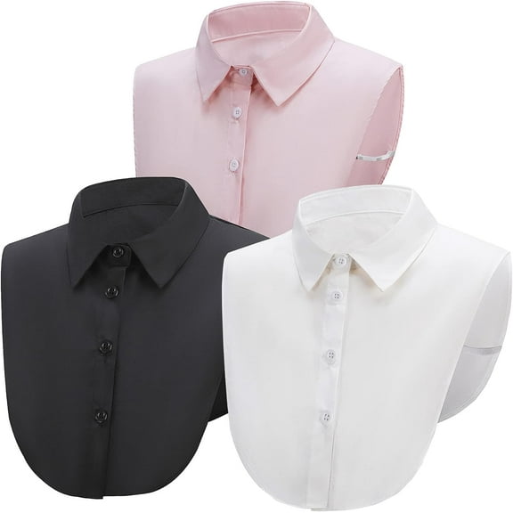 Municipal Modish Fake Collar Dickey Collar Half Shirt Blouse Collar Peter Pan Collar for Women Girls