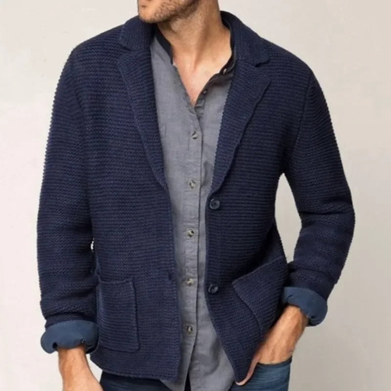 Municipal NewMen's Fashion Sweater Coat Jacket Thermal Male Cardigan ...