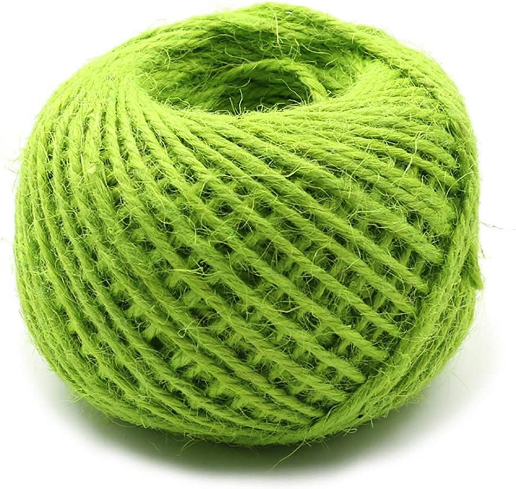 Municipal Orange Jute Twine - 108 Yards - 2mm Diameter - Eco-Friendly ...