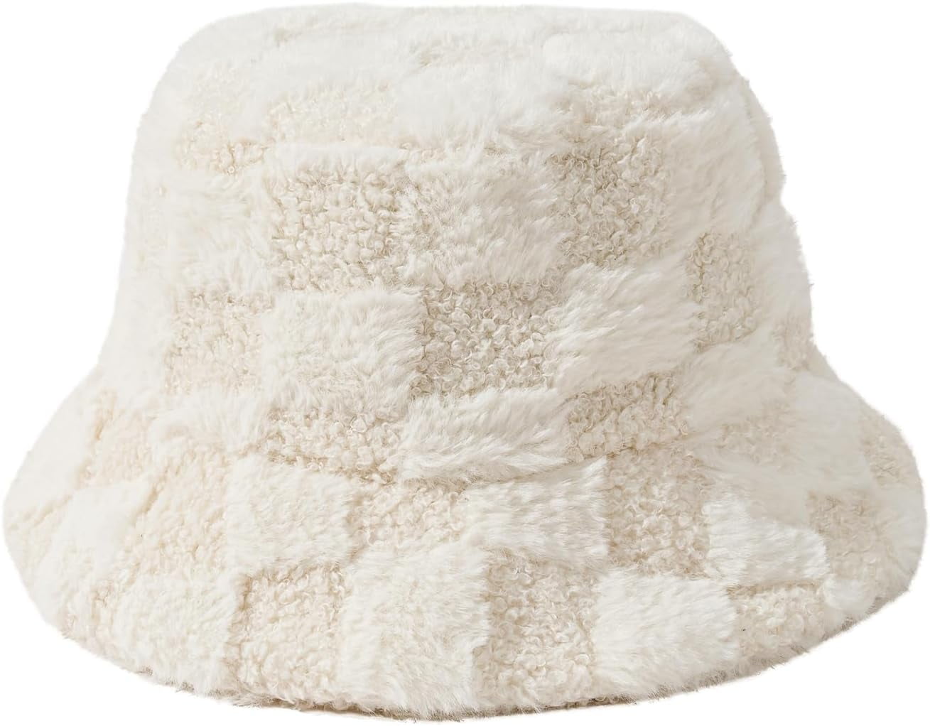 PLUSH FISHERMAN HAT IN BLACK RABBIT FUR 426096