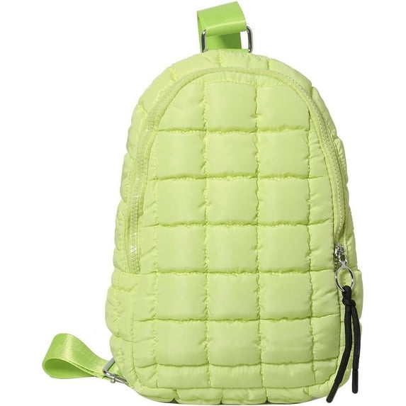 HLSOHJP Puffer Quilted Sling Bag Crossbody Purse Women Puffer Fanny Pack Quilted Chest Bag Puffy Daypack Waist Bag