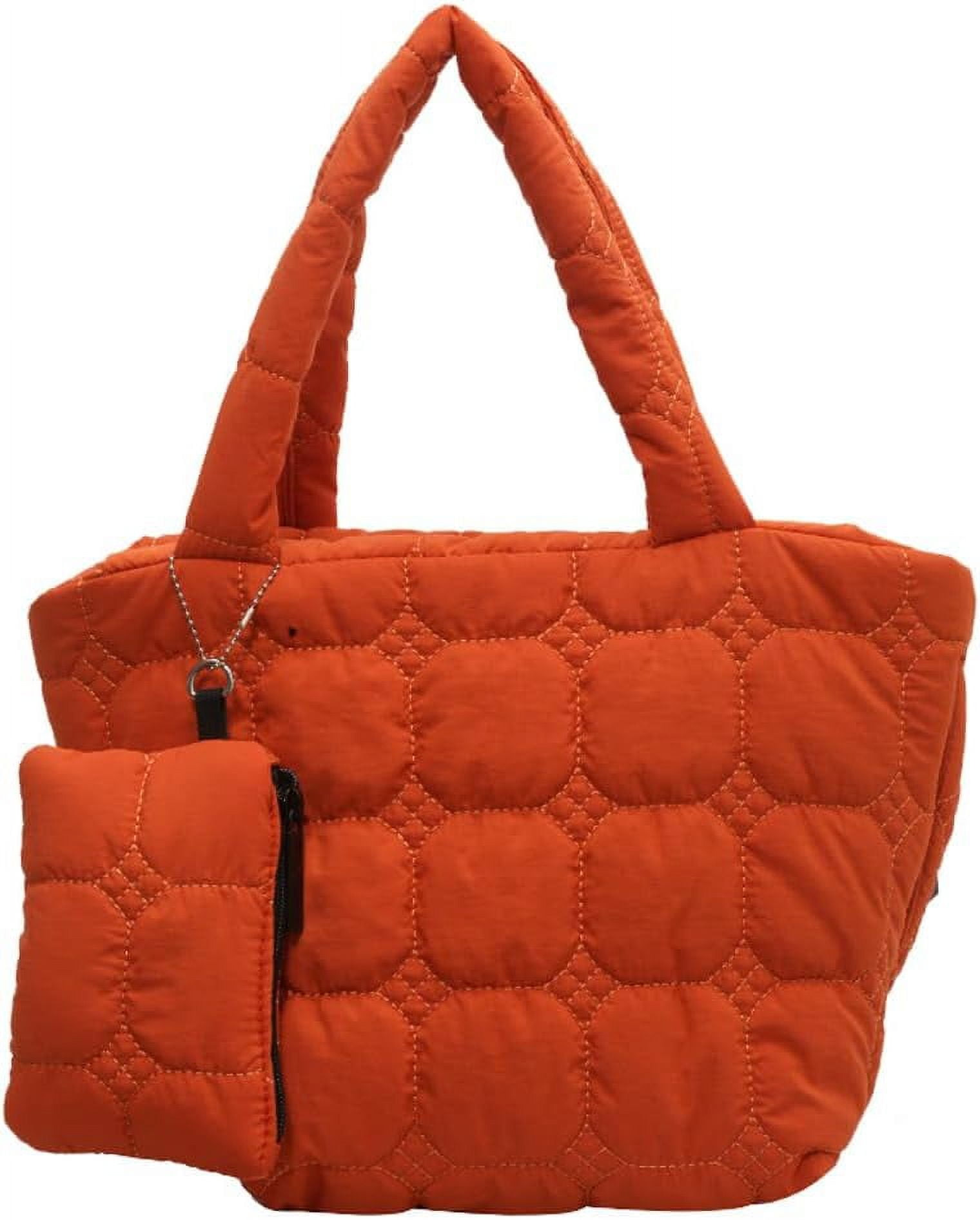 ★MUNIER★ QUILTED MINI TOTE BAG_2COLORS Municipal Small Puffer Bag for Women Quilted Bag Tote Bag