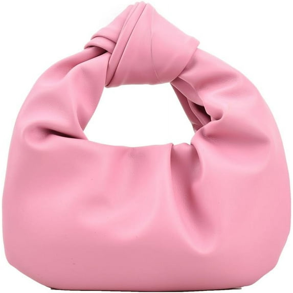 Municipal Ruched Clutch Purse for Women Knot Handbag Purse Chic Pleated Purse Y2K Aesthetic Dumpling Cloud Bag