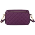 thumbnail image 1 of HLSOHJP Womens Performance Twill Triple Compartment Crossbody Purse Waterproof Nylon Crossbody Bag Crossbody Purse for Women, 1 of 6