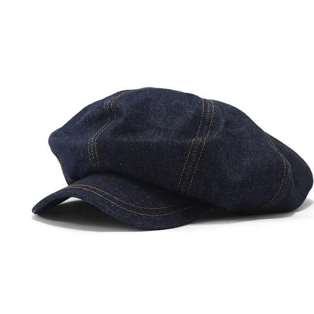 Jean Hats For Women Denim Denim Beret Hat For Women - French Style