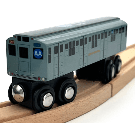 Munipals MP01-11AA R1 NYC Subway NYC AA R1 8 Av Local Train Wooden AA Line Train Car