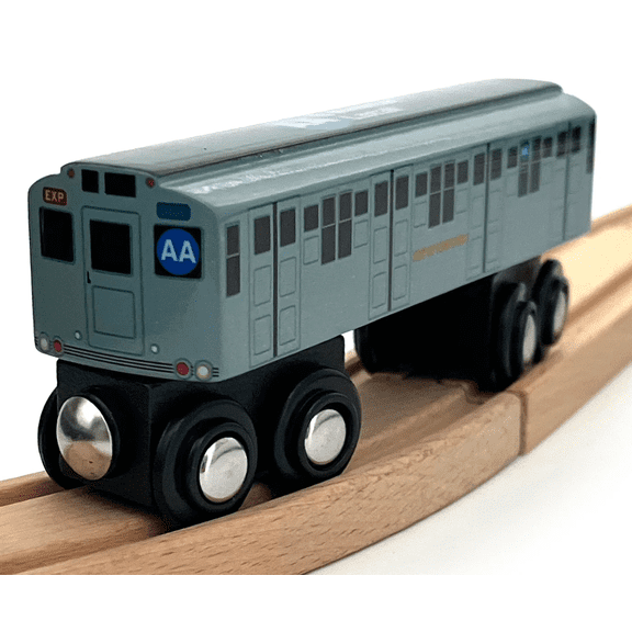 Munipals MP01-11AA R1 NYC Subway NYC AA R1 8 Av Local Train Wooden AA Line Train Car