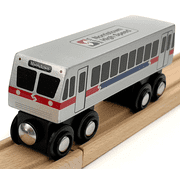 Munipals MP05-1105 SEPTA Norristown High Speed Subway Line Wooden Train Car