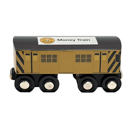 Muni Pals NYC Wooden Subway Money Train, Nostalgia Series Collectible R21