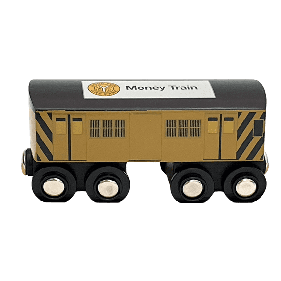 Muni Pals NYC Wooden Subway Money Train, Nostalgia Series Collectible R21