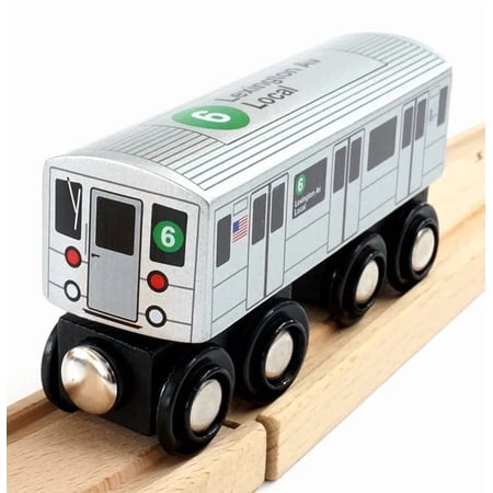 Munipals R62 NYC Subway 6 Line Express Lexington Av Pelham Wooden Train Car